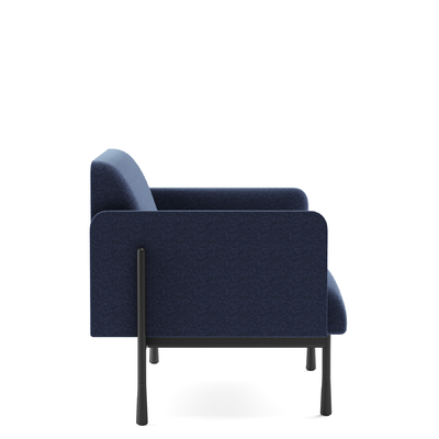 Modern Design Single Seater Sofa For Office , Cozy Fabric Single Sofa Armchair