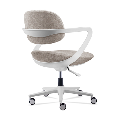 Compact Shell Shaped Modern Office Chairs With Wheels Contemporary Office Chair