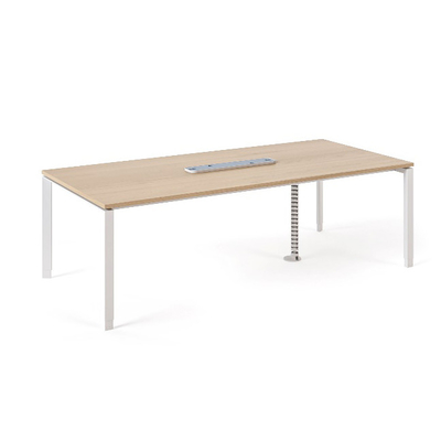 kaufen MC3.0 Modernes Büro-Tisch für Konferenzen Glatte Oberfläche Rechteckig mit Kabelmanagement online manufacture