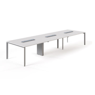 kaufen MC3.0 E1 Melamine Board Konferenztisch Tagungsraum Schreibtisch mit Kabelmanagement online manufacture