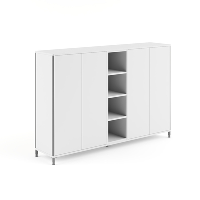 kaufen FLEX Holz Getreide Farbe Executive Desk Hutch Dokumentenorganisierer Schrank Büro online manufacture