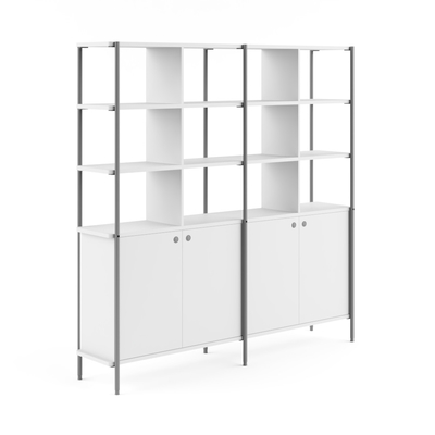 kaufen FLEX Multifunktionsbüro Trennschrank 4 geräumige Abteilungen Moderner Stil online manufacture