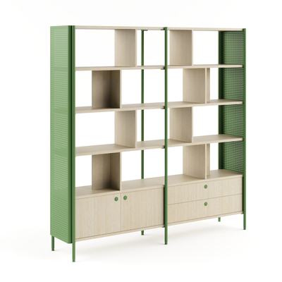 kaufen FLEX Flexible Holz-Nutzungsregale Einfaches Design Mehrfachverwendungen Mahlfarbe Größe online manufacture