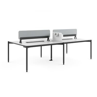 kaufen FLEX 4 Personen Schreibtisch-Arbeitsplatz Kreiswinkel individuell angepasste moderne Arbeitsplätze online manufacture