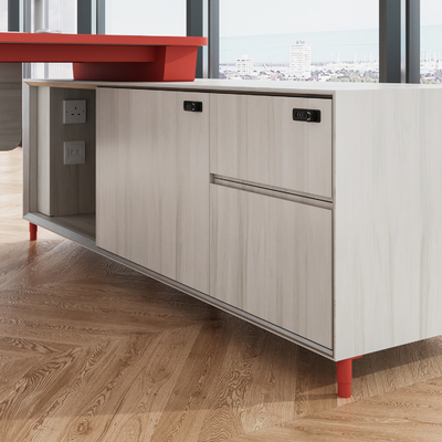 kaufen Schreibtischschrank des FLEX-Managers Sparschrank Schubladenkiste verschließbar einfaches Design online manufacture