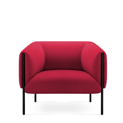 kaufen GRANDEUR Stoff Moderne Bürosofa Einzelsitz Ergonomische Unterstützung Einzelstuhl online manufacture