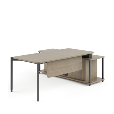 kaufen FLEX Schlankes Design Modernes Executive Office Schreibtisch Runde Kanten Für Managementräume online manufacture
