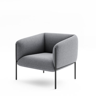 Modernes Büro Sofa Einzellounge Stuhl 425mm Höhe Für kleine Räume